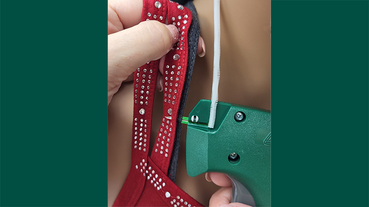 Bra Strap Step 1