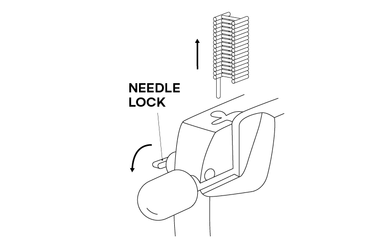 To remove a partially used clip